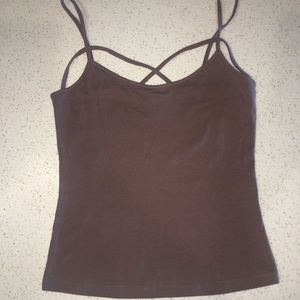 Lattice design tank top